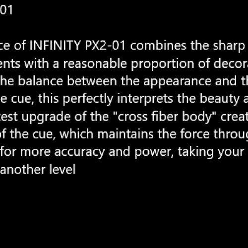Infinity PX2 01 07